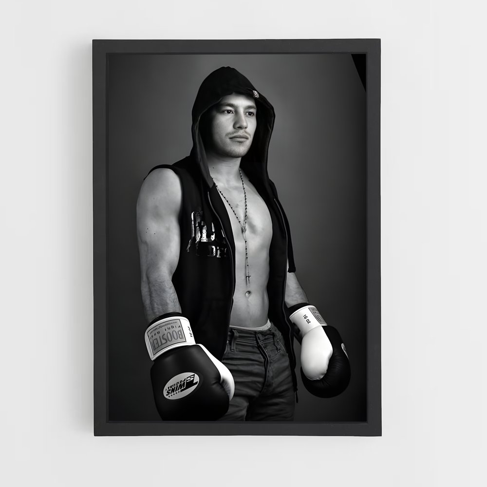 Poster Robin de van – affiche Kick-boxing (vue 2)
